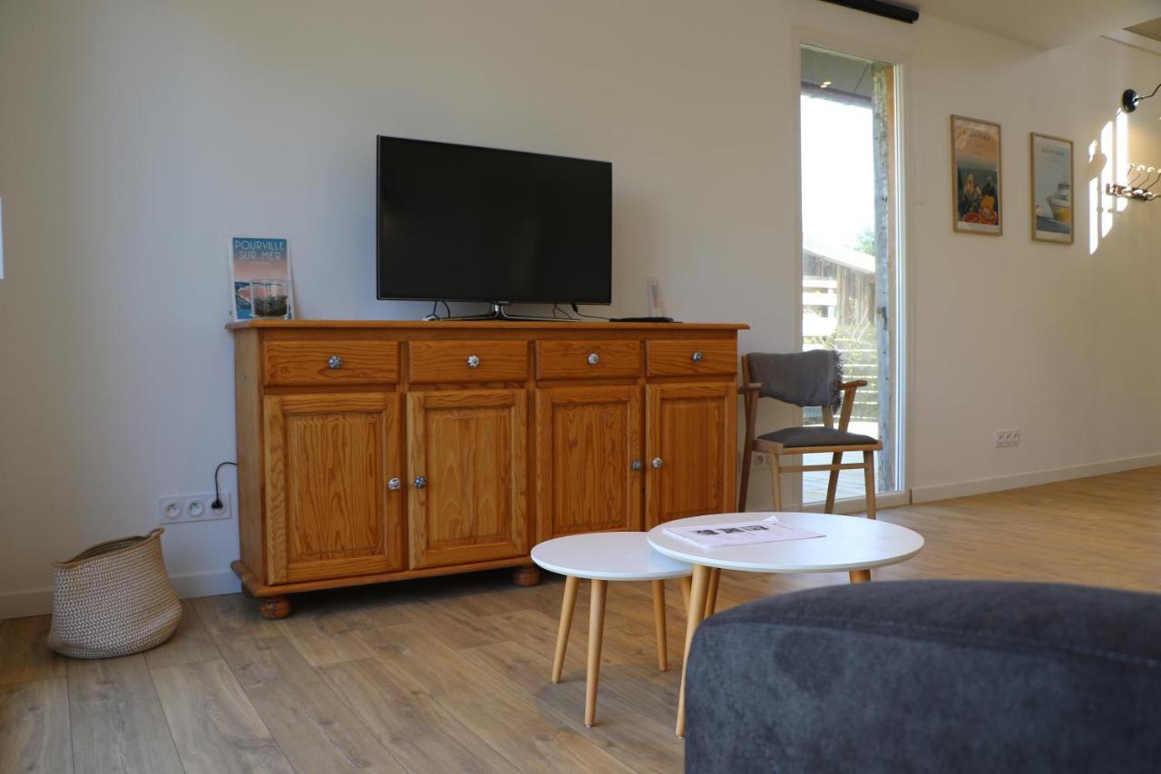 Jolie Maison En Bord De Mer A Pourville Hautot-sur-Mer Esterno foto